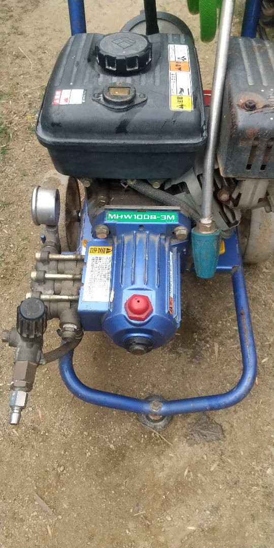高圧洗浄機本体 MHW100B 3M 送料込み 高圧洗浄機 モバイル高圧洗浄機本体