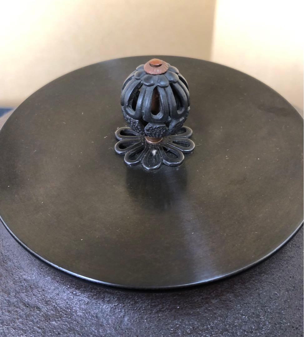 《レ》茶道具 阿弥陀堂釜 鐶付 清光堂 佐藤清光 作歴 共箱 251201お2