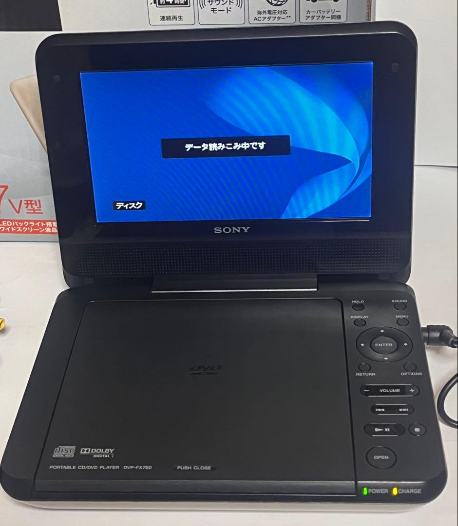 SONY DVP-FX780 ポータブルDVDプレーヤー 7V型 ソニー - メルカリ