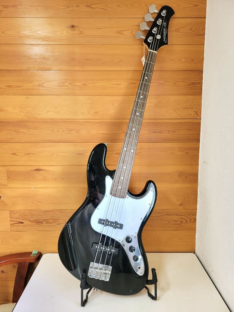 Photogenic フォトジェニック エレキベース 4弦 ブラック Photogenic