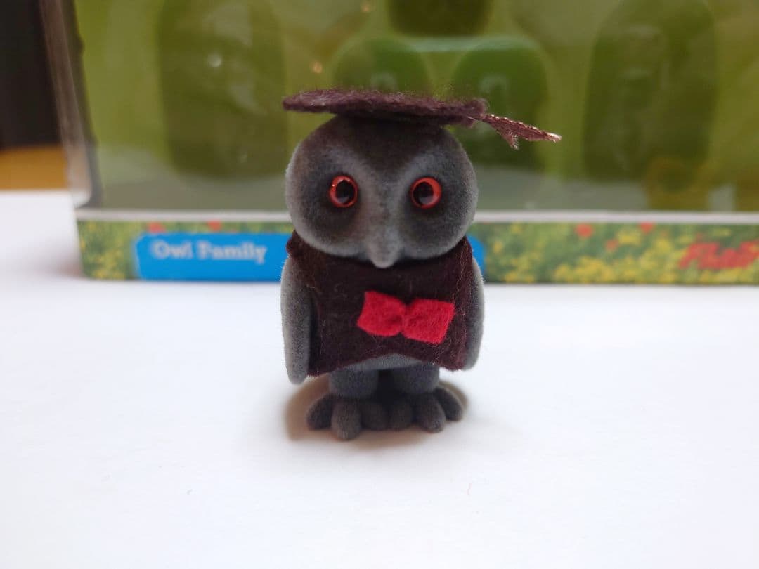 超希少】シルバニアファミリー ふくろうファミリーセット Flair社製