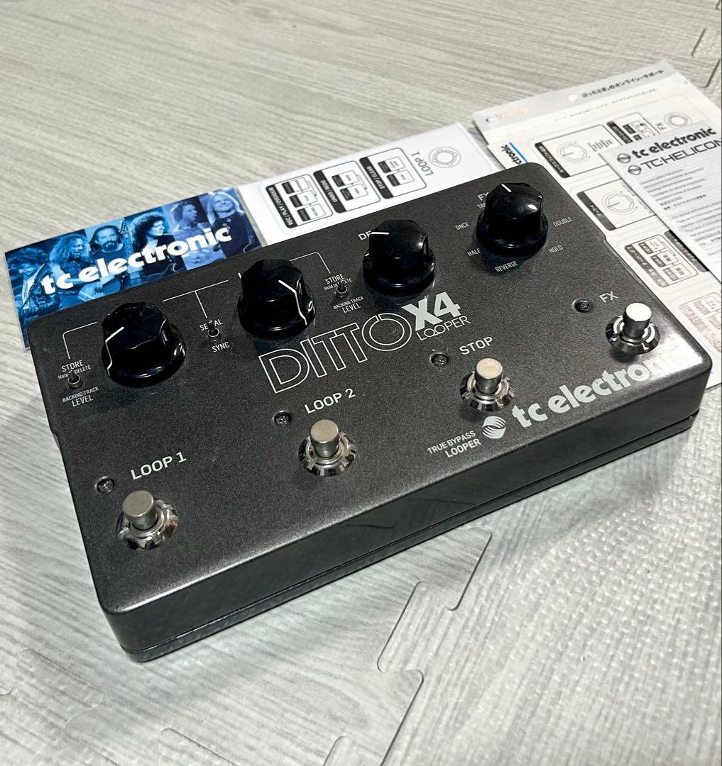 ジャンク品 tc electronic Ditto X4 looper ルーパー TC Electronic Ditto X4 Looper Effects Pedal | Guitar Center