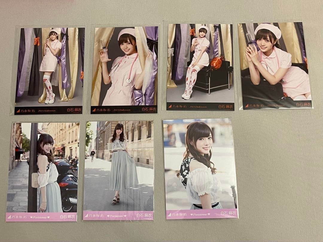 乃木坂46 白石麻衣さん　生写真　103枚セット　バラ売り可