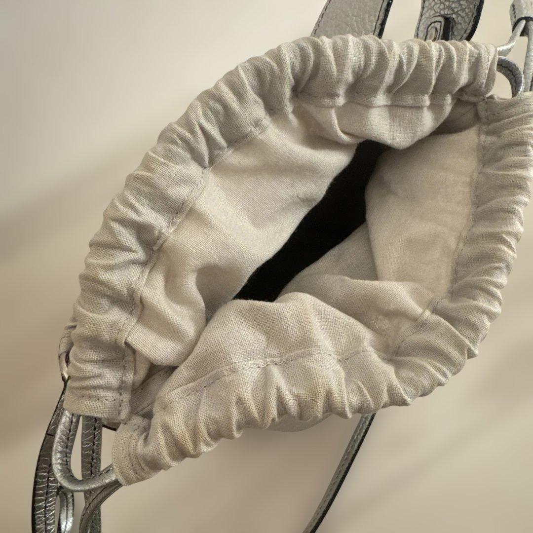 Ayako Pottery Bag アヤコ　ポタリバッグ　シルバー