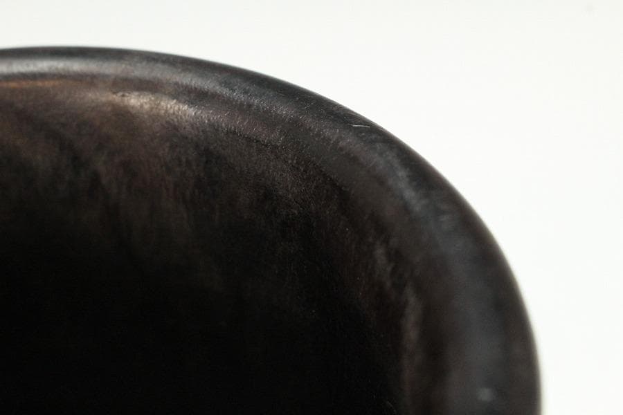 中国美術 紫檀 筆筒 文房四宝 高12.5cm(HA421)