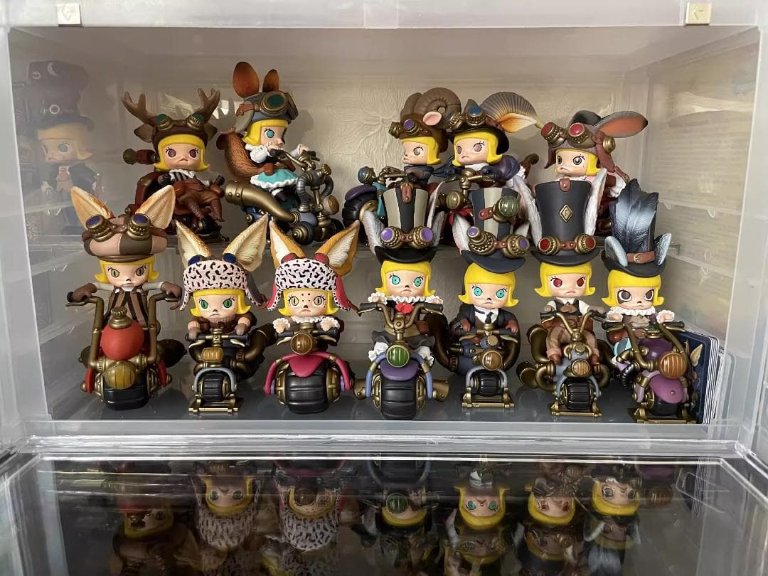 12体 MOLLY スチームパンク アニマル バイク 12体 MOLLY スチームパンク アニマル バイク