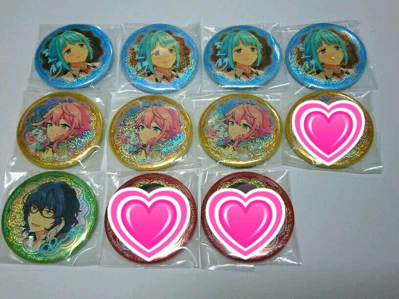 【定価～以下！】 あんスタ ローソン スクエア缶バッジ 他