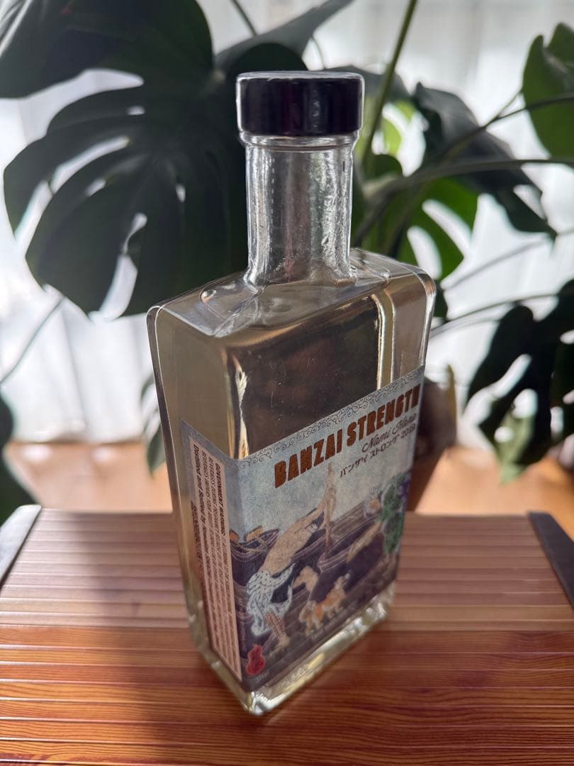希少ボトル】浪花 × ハワイ 限定焼酎 バンザイストロング 2019