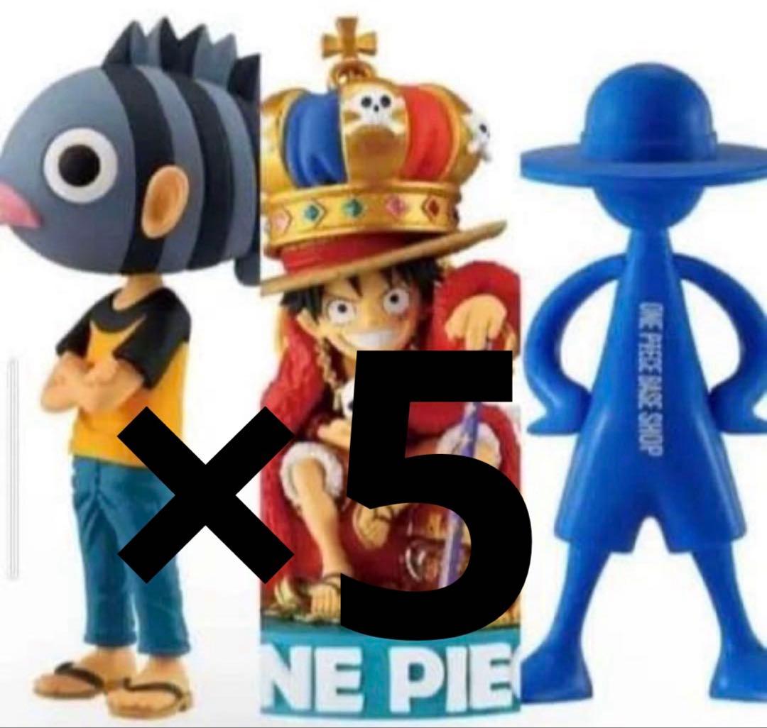 ONE PIECE BASE SHOP限定 ワーコレ& LUFFY's ×5 - メルカリ