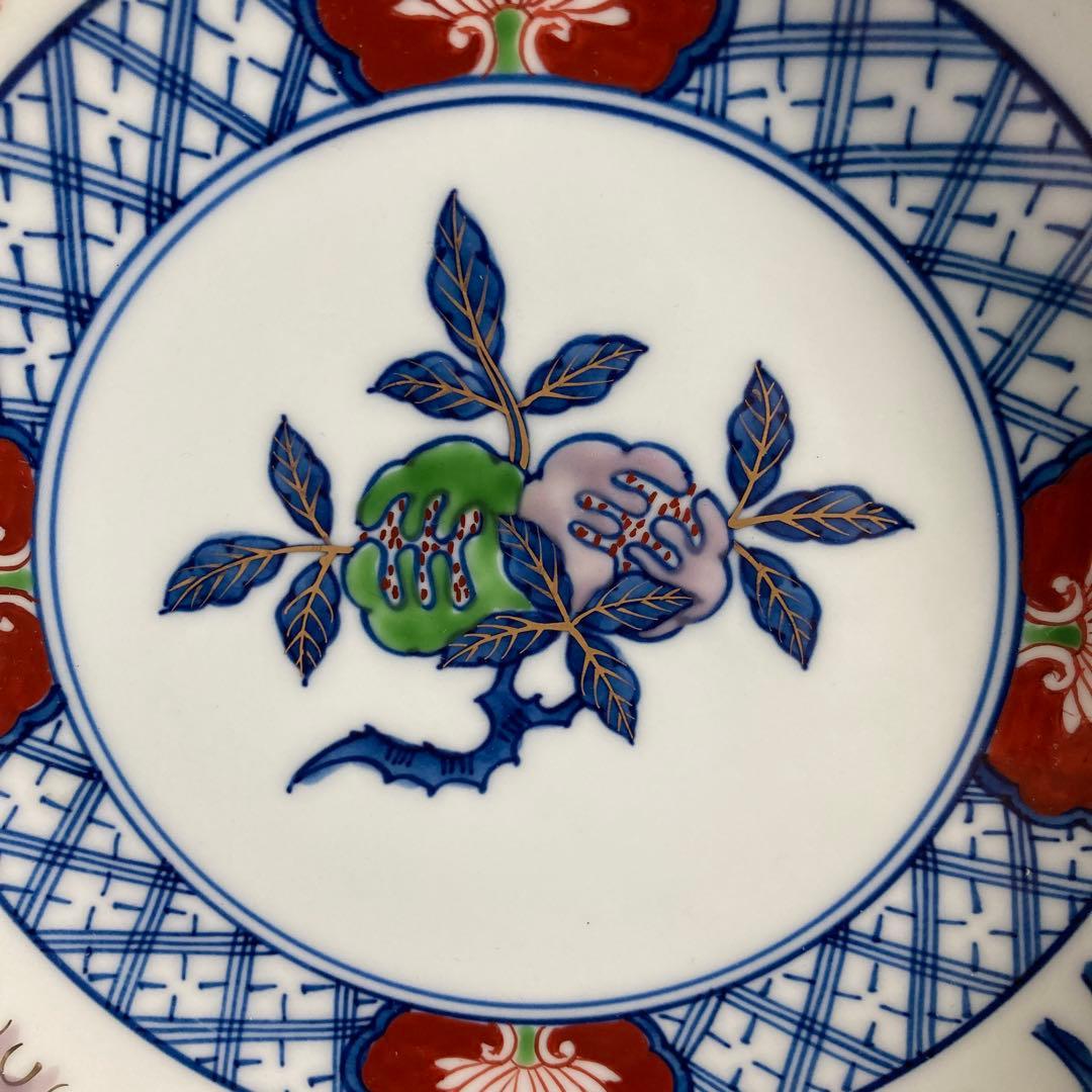 源右衛門】古伊万里の伝統 日本の名窯 舘林源右衛門作 染錦古伊万里松