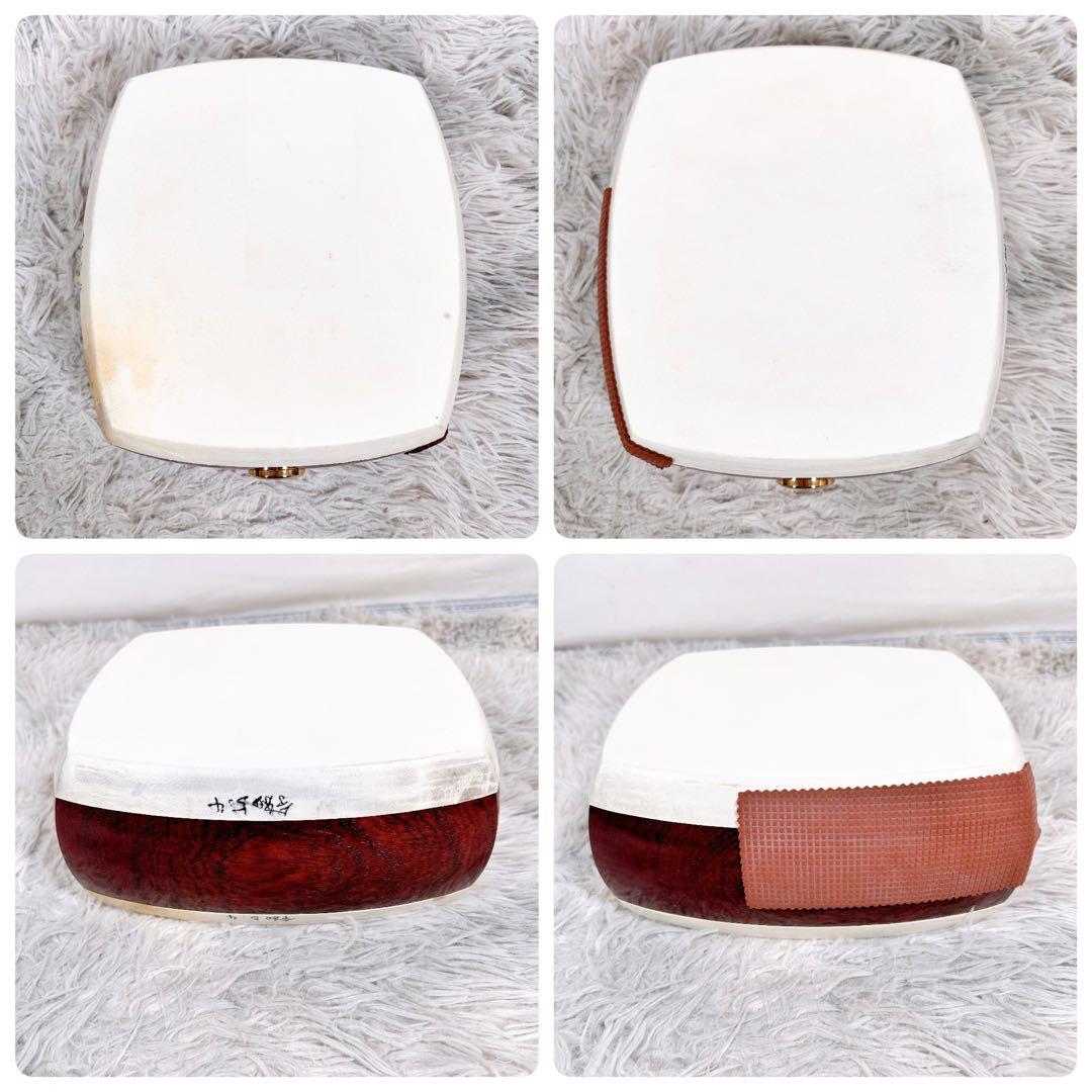 希少】津軽三味線 紅木 太棹 東さわり付 本皮 皮やぶれなし 二本溝