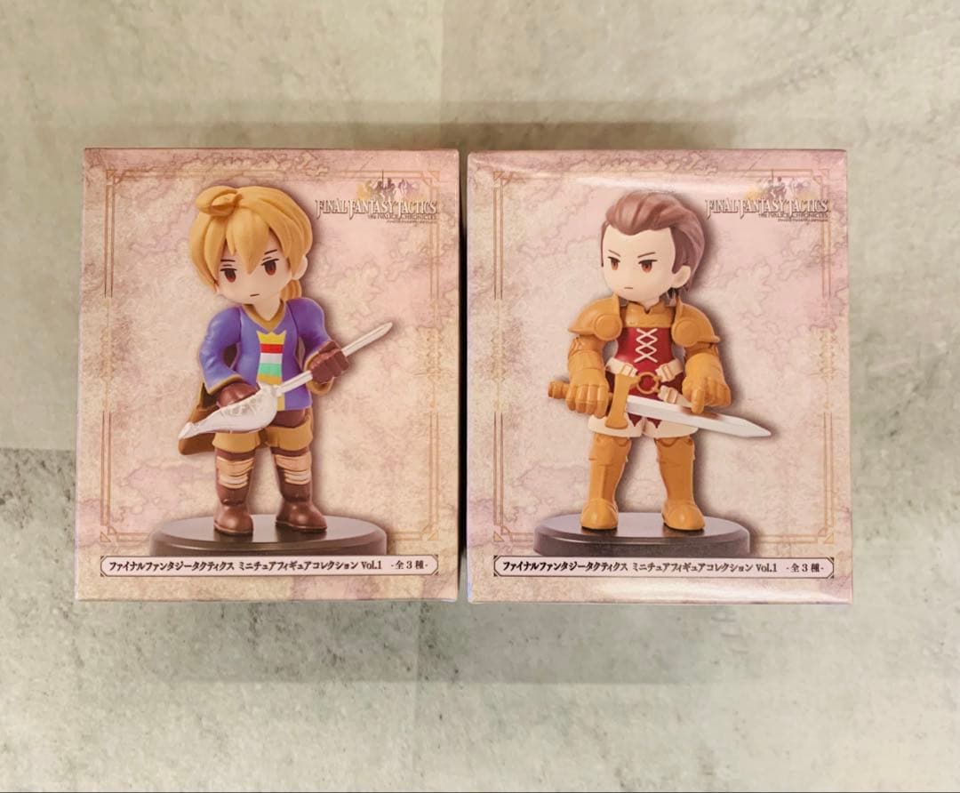 ファイナルファンタジータクティクス ミニチュアフィギュア