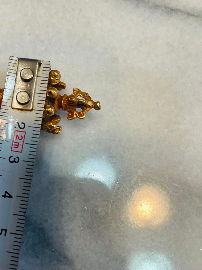 チベット密教 新品 プルパ 10㎝ 憤怒神 守護神 龍 655