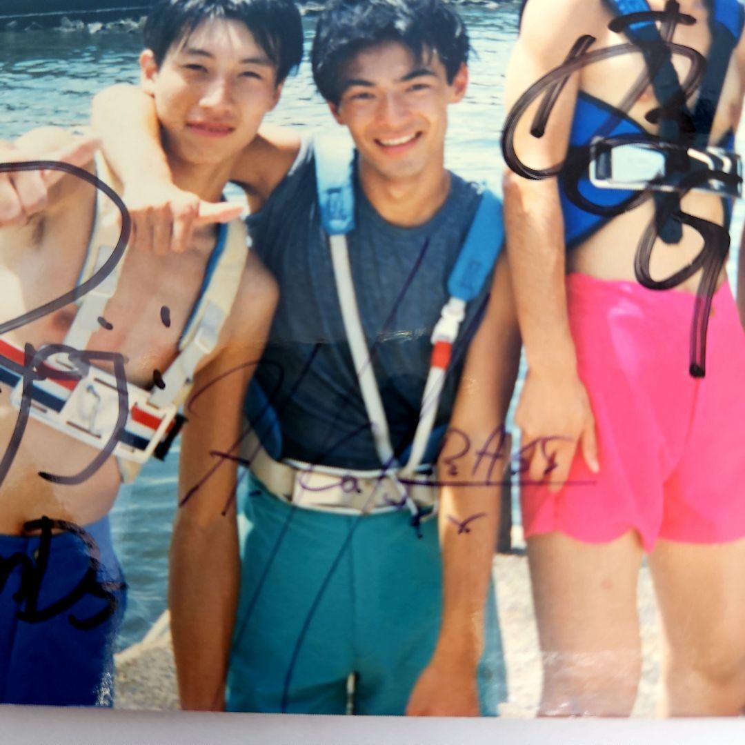 TUBE THE TUBE 1985年 当時 生写真サイン入り TUBE THE TUBE 1985年 当時