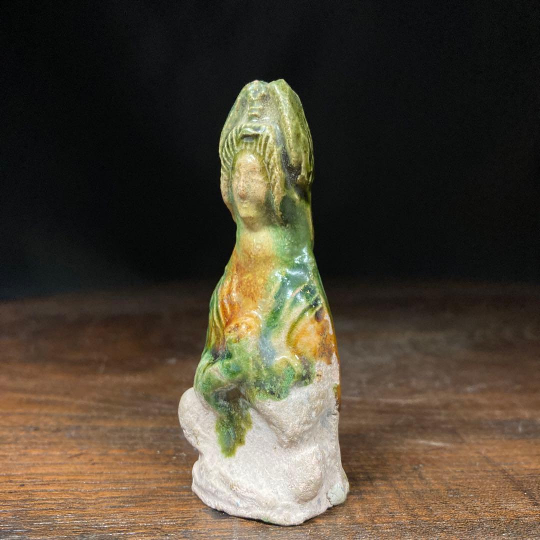 新年赤札セール❗️【ギャラリー三益】古美術　唐三菜女官座像