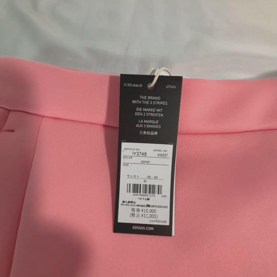 専用さま…未使用　adidas ダンボールニットセットアップ　ピンク フーディー