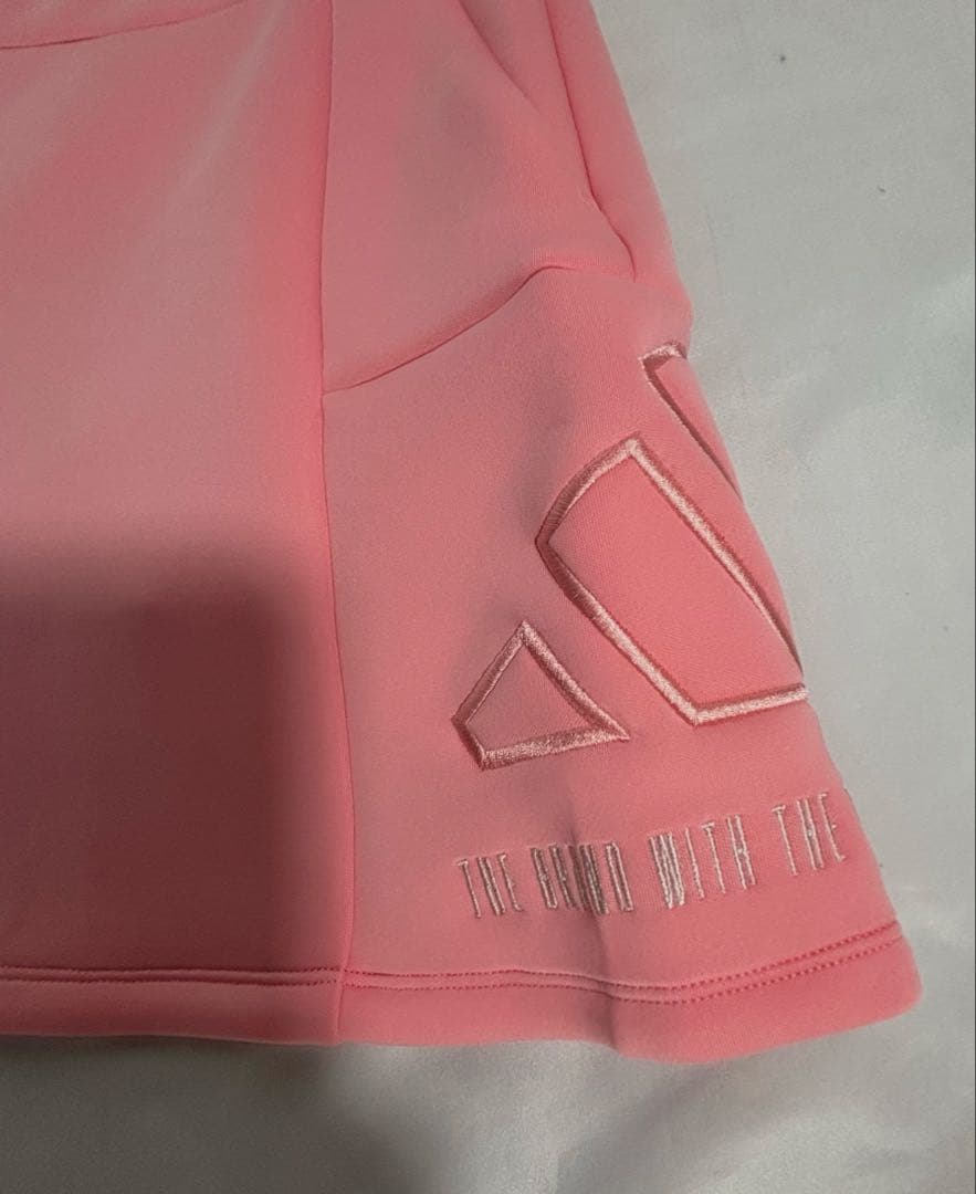 専用さま…未使用　adidas ダンボールニットセットアップ　ピンク フーディー