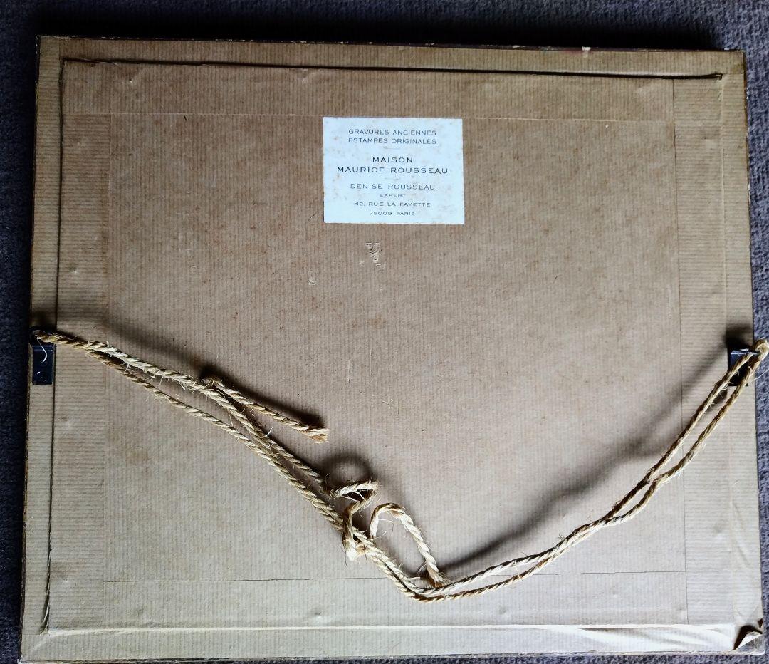 パリ額縁入版画