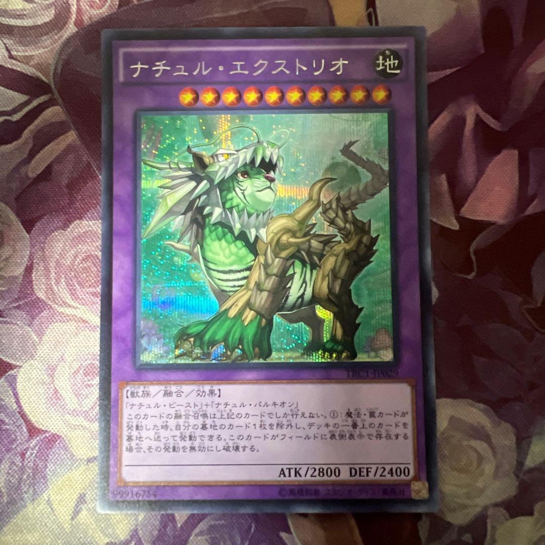遊戯王 ナチュル•エクストリオ シークレット - メルカリ
