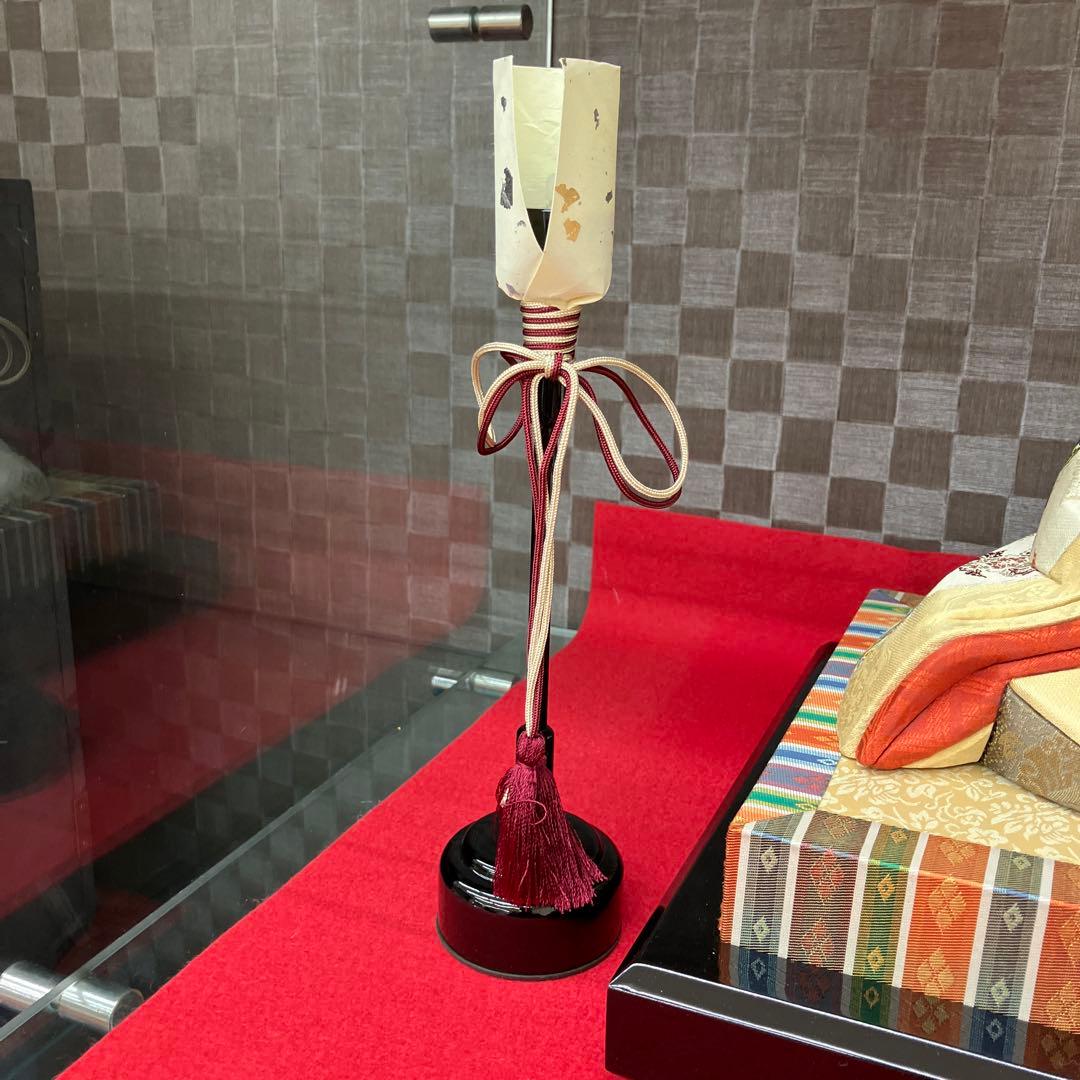 お値下げしました。真多呂木目込雛人形