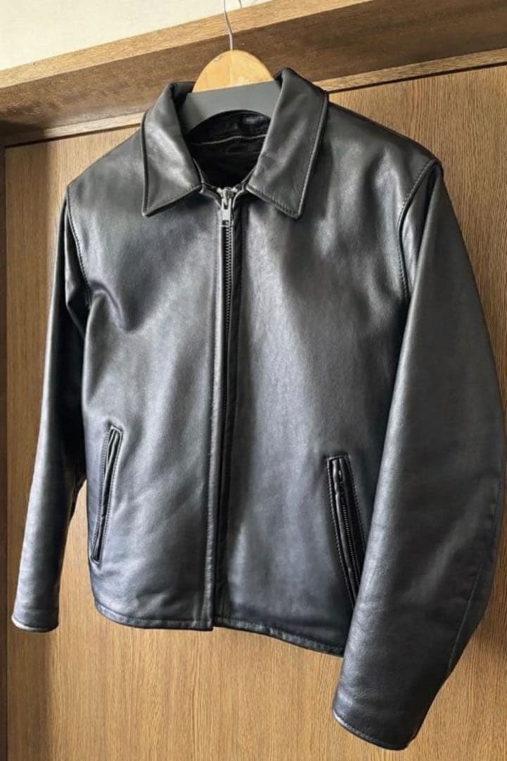 廃盤モデル】Schott 652 レザートラッカージャケット 本革 38 細身