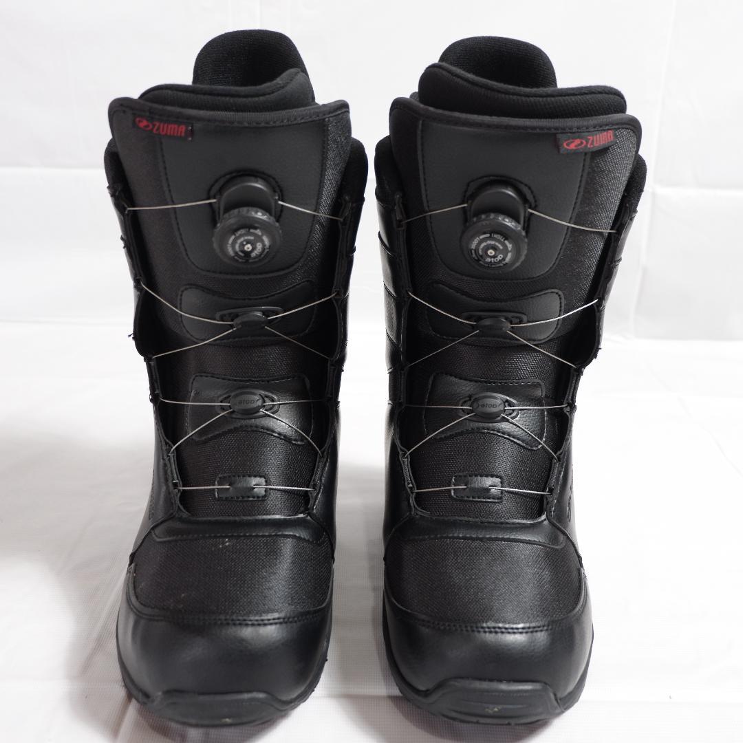 ZUMA BOA スノーボードブーツ 28cm BOAシステム ブラック