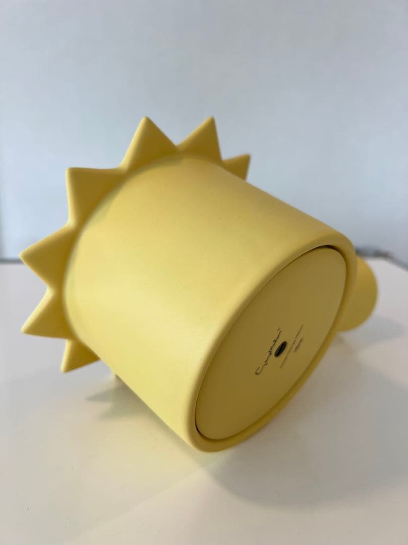 Vitra:Ceramic Clocks(セラミック クロック)イエロー 置時計 Vitra