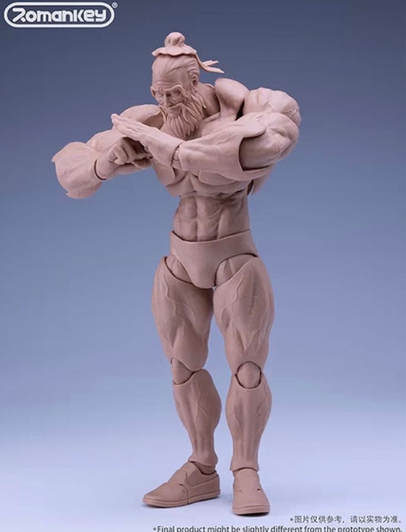 Romankey Big guy 1/12スケール可動フィギュア男性　即購入可