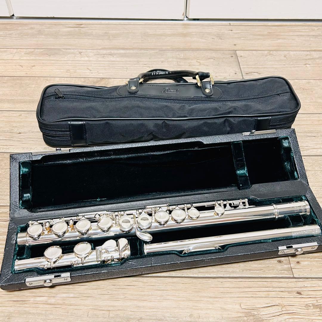 【工房メンテ済】Pearl パール フルート Eメカ付き　ケース付き