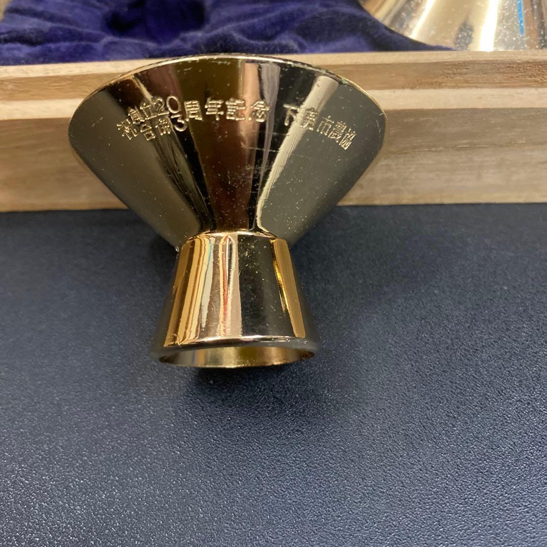 金メッキ金杯 24K GP 3つ - メルカリ