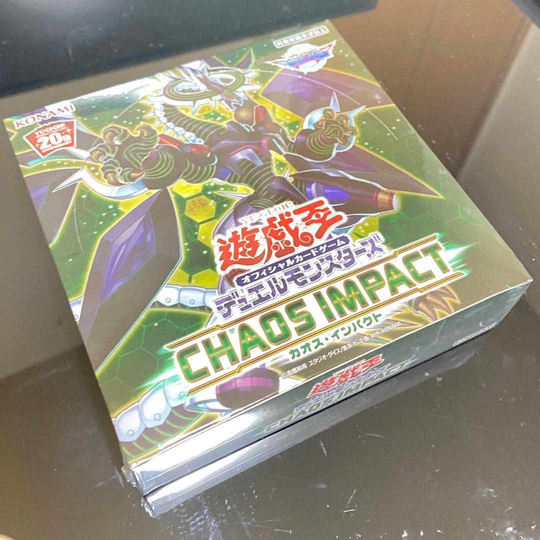 アジア版 カオスインパクト box 未開封 シュリンク付き 遊戯王