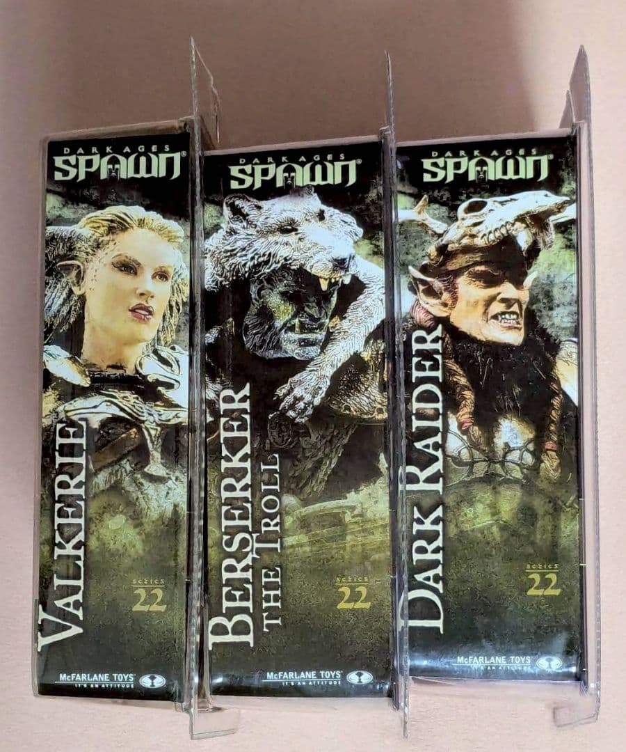 the VIKING AGE スポーン22 3種 マクファーレン バルキリー 他