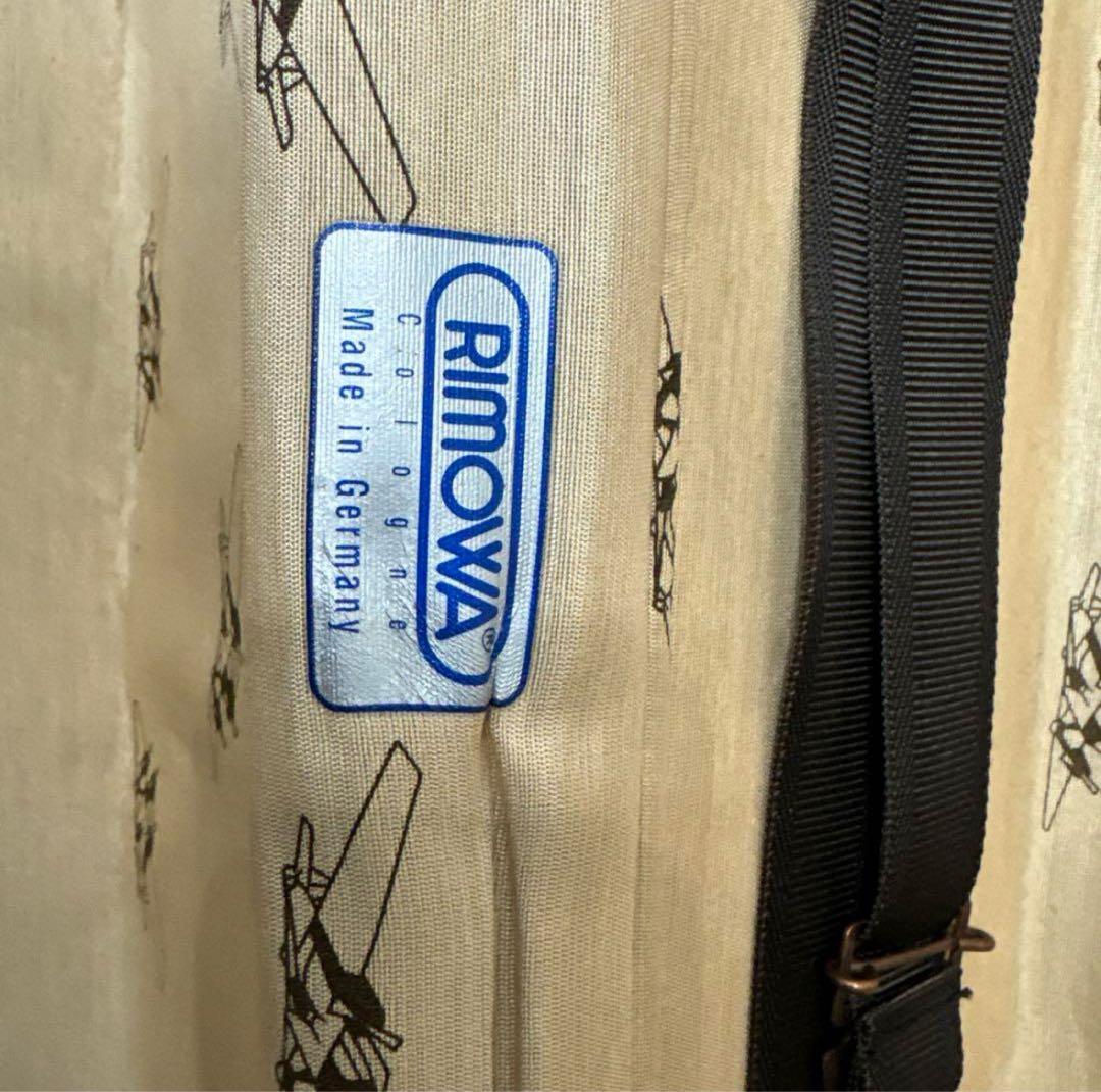 リモワ トパーズ 青ロゴ 廃盤 希少な2輪キャスター クラシックフライト