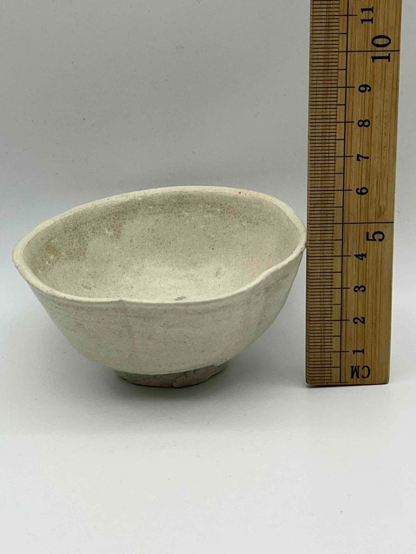 北宋から金時代 青白釉蓮花口茶盞 影青 景徳鎮 唐