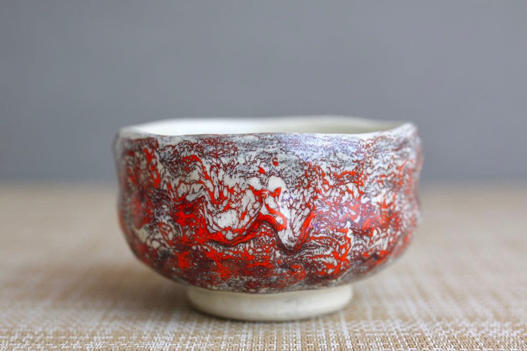 箕面焼 松田箕山 一服茶碗 煎茶器 松田志典（箕山）作 箕面焼 茶碗 【