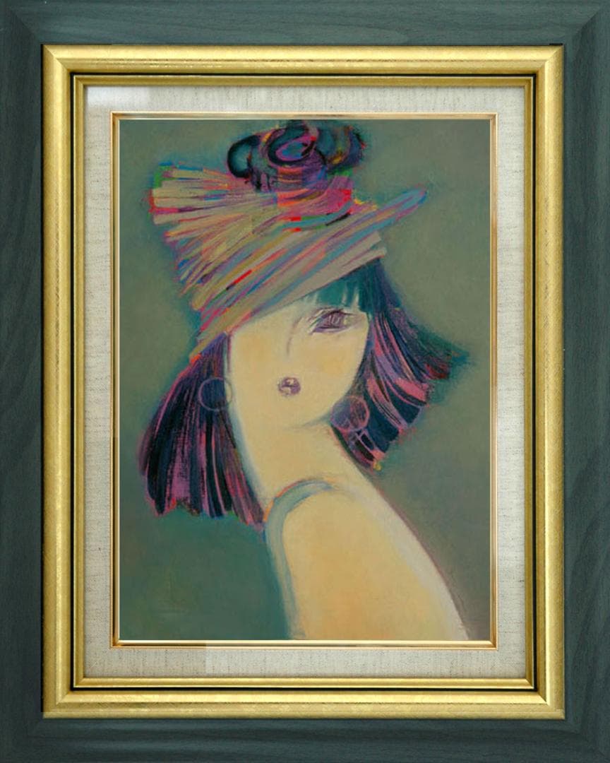 油絵 絵 絵画 インテリア F4-051613 人物 女性像