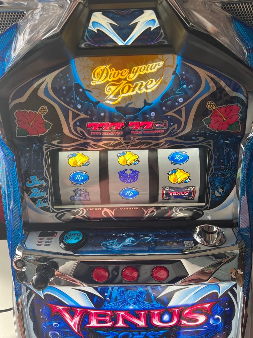 ☆引き取り限定☆ スロット VENUS ZONE ヴィーナスゾーン 実機