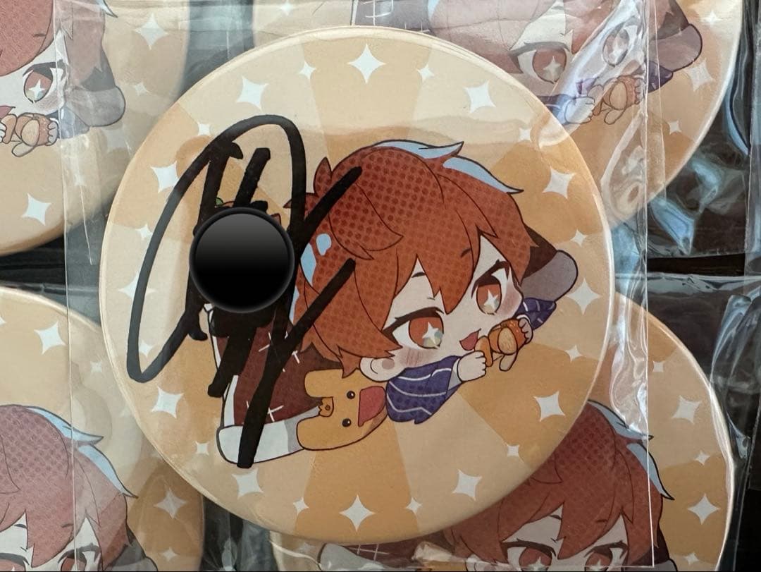 めいちゃん 僕等の色彩 缶バッジ こたつ 89個 サイン入り有り