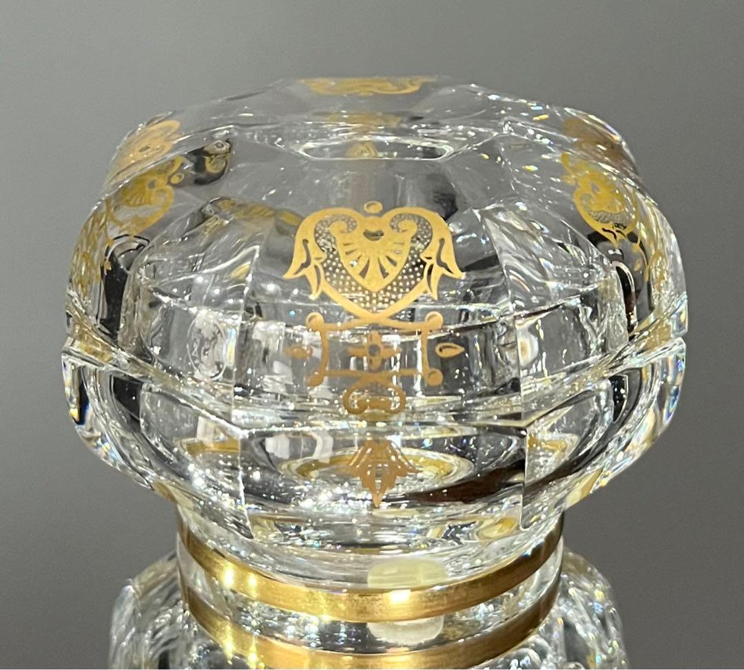 BACCARATバカラ/※廃盤極稀少型　エンパイア 金彩　蓋物　美品 BACCARATバカラ/※廃盤極稀少型 エンパイア 金彩 蓋物 美品 BACCARAT