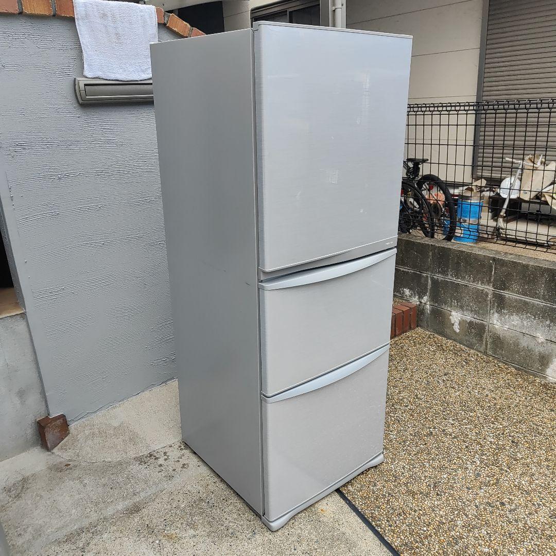 【I'll Nana】TOSHIBA 340L冷蔵庫 GR-E34N-SS