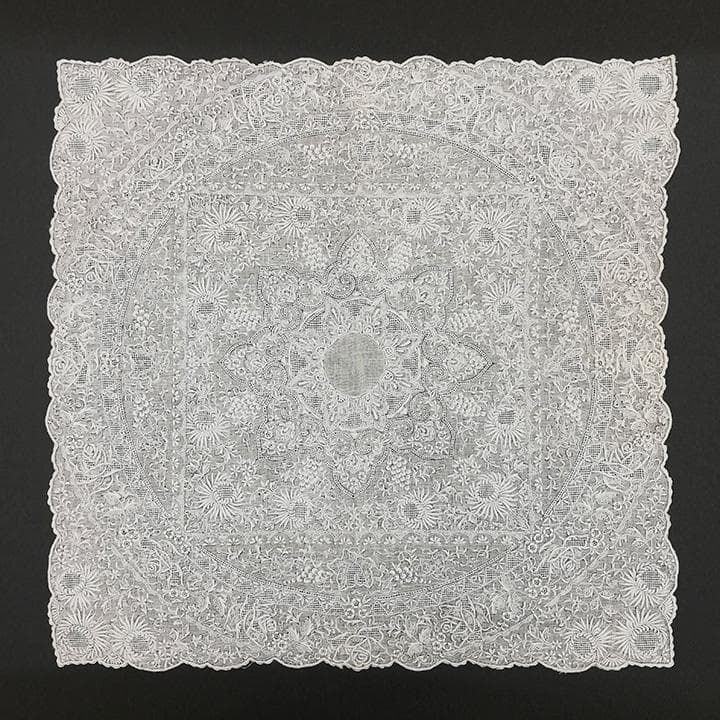 汕頭手刺繍ハンカチ すわとう手刺繍ハンカチ 汕頭 スワトウ刺繍