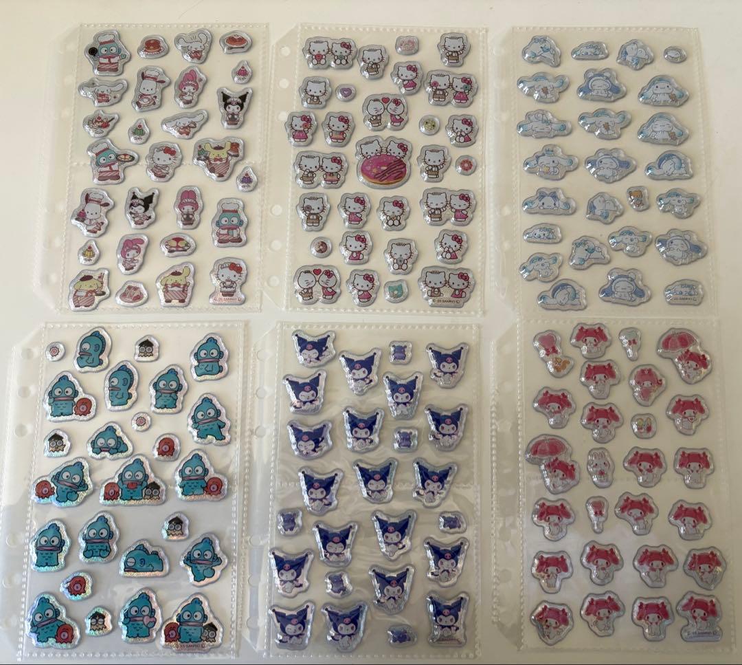 シール帳　シール交換　平成女児　ハローキティバインダー　完成品　正規品