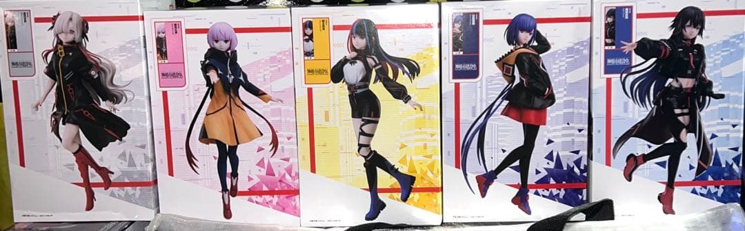 神椿市建設中。フィギュア 5種コンプリート ラウンドワン限定