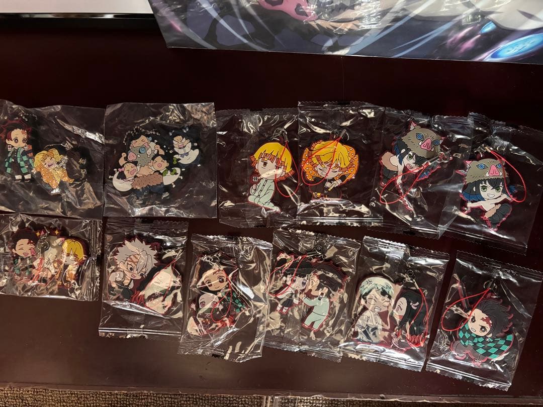 鬼滅の刃 竈門炭治郎＆禰豆子 フィギュア ラバーマスコット まとめ売り