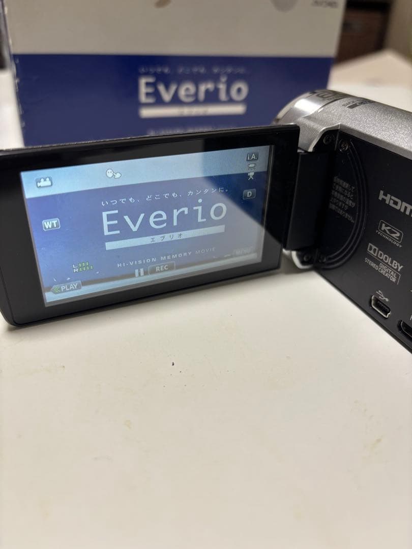 JVCケンウッド エブリオ GZ-HM155-S 動作品 Yahoo!オークション -「jvc