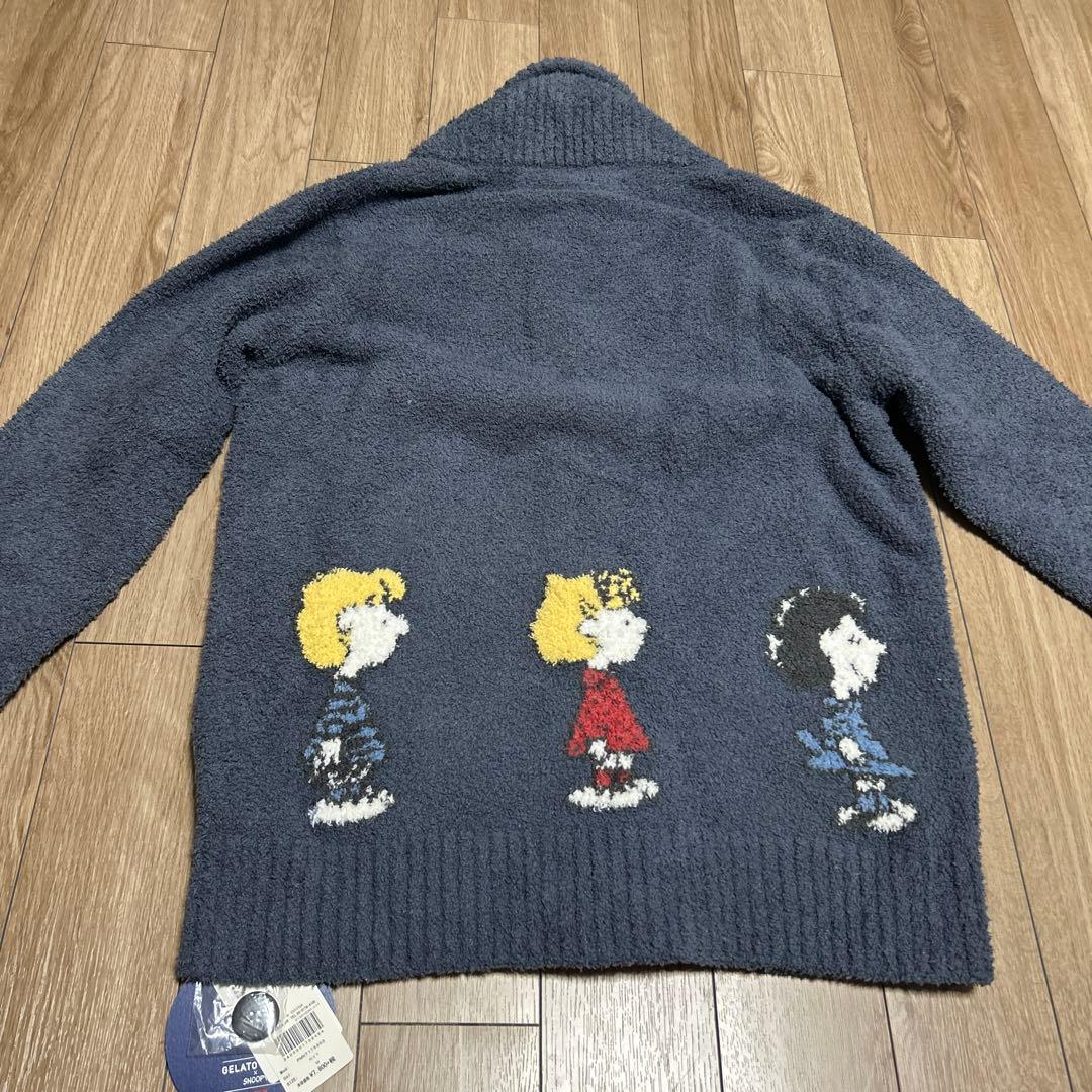 ジェラートピケ スヌーピーカーディガン レディース/メンズセット おそろい