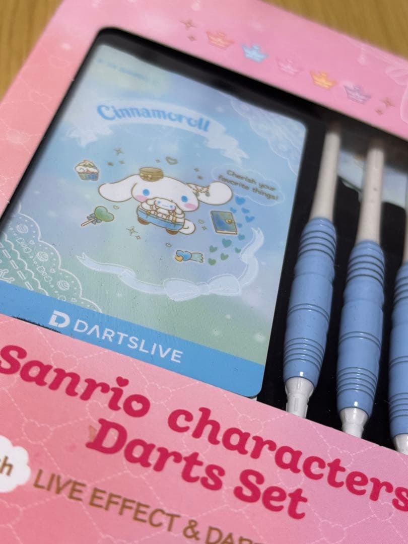 【シナモロール】 ダーツセット ライブカード付き
