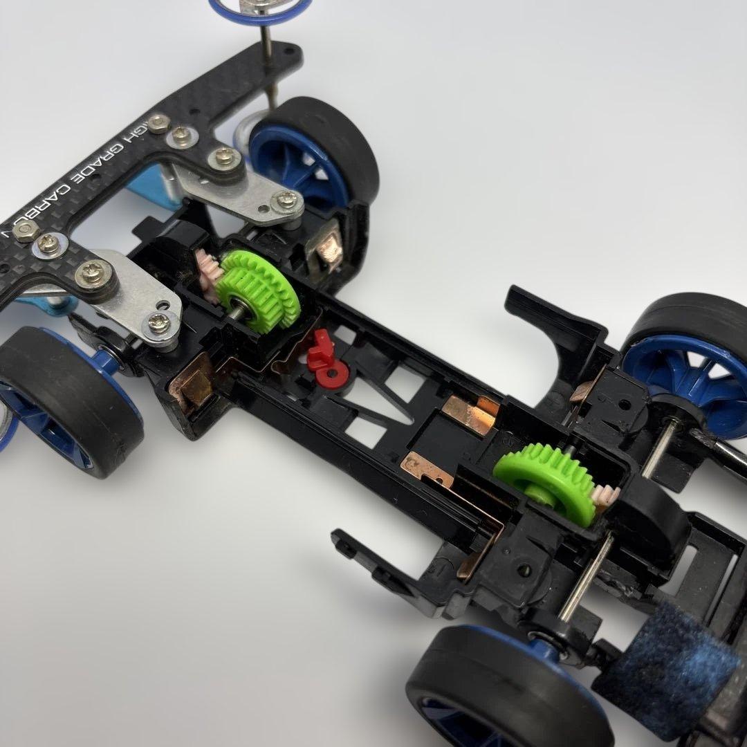 即購入可 ミニ四駆 MSシャーシ 井桁 フラットマシン 改造完成済