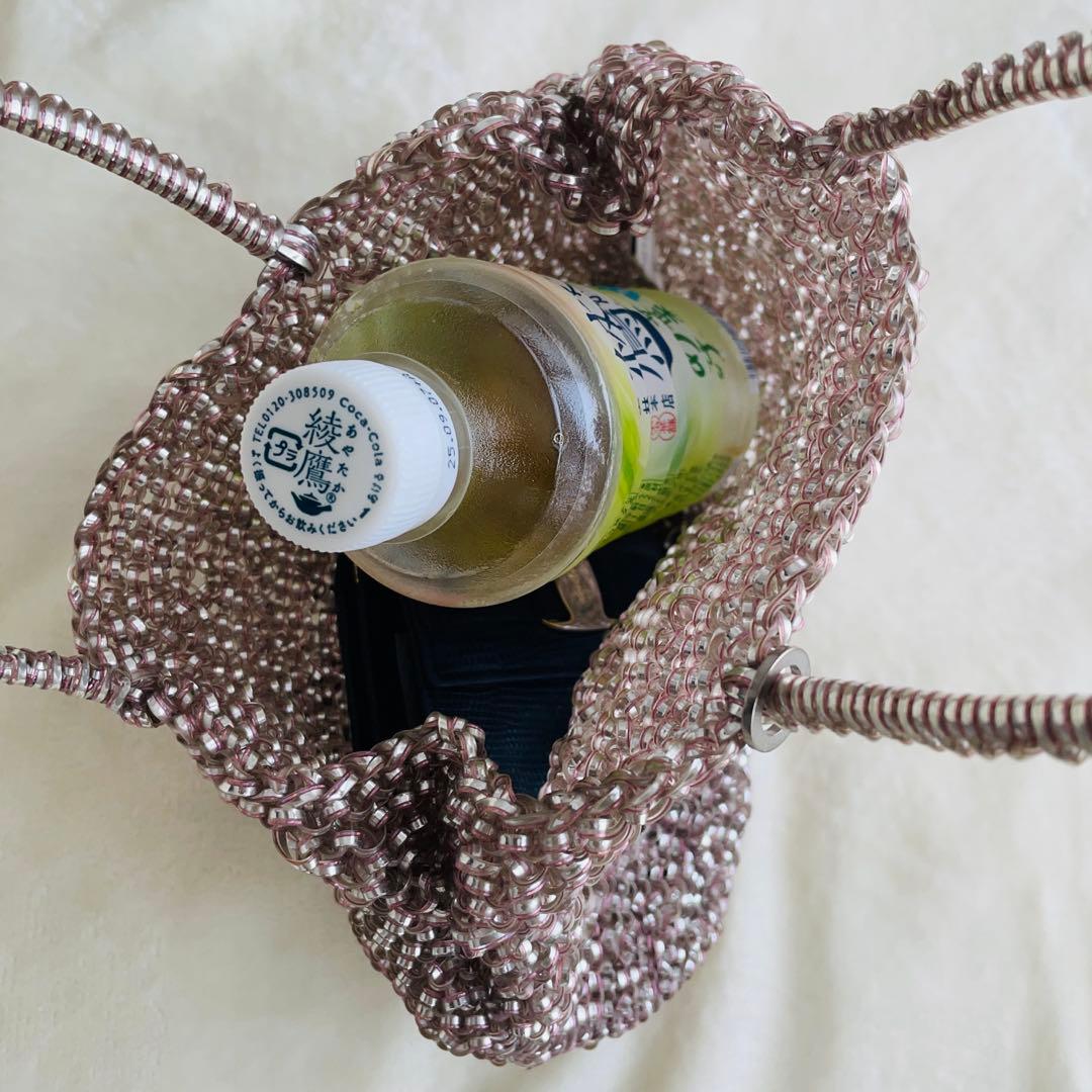 ANTEPRIMA ハンドバッグ シルバーピンク アンテプリマ