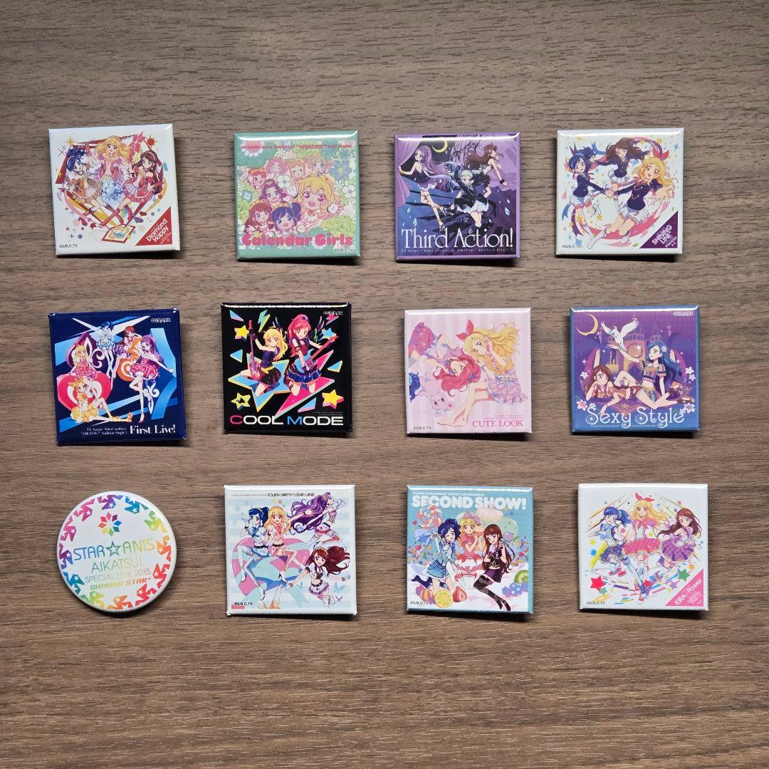 アイカツ！ ジャケバッジ 12個セット